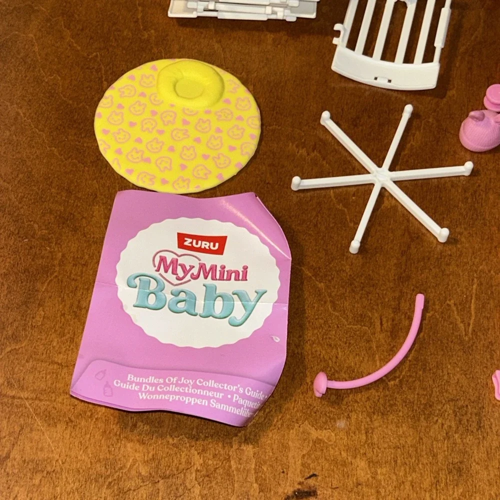 Zuru My Mini Baby Complete Set With Crib & Pink Mobile B2